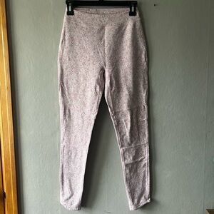 Gymshark Dusty Pink Marl Fleur Texture Leggings Size Medium